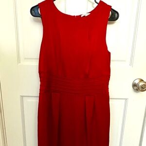 Banana Republic 10 red dress